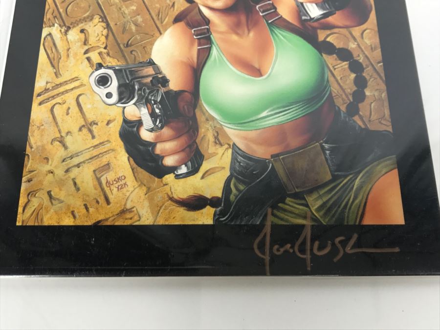 Pair Of Signed Joe Jusko Comic Book Art Prints