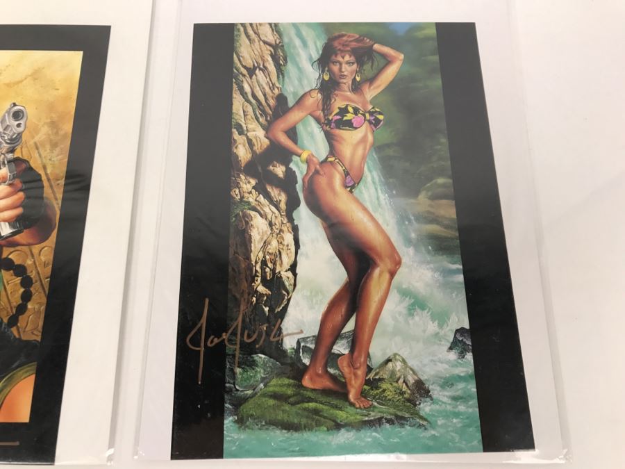 Pair Of Signed Joe Jusko Comic Book Art Prints [Photo 6]