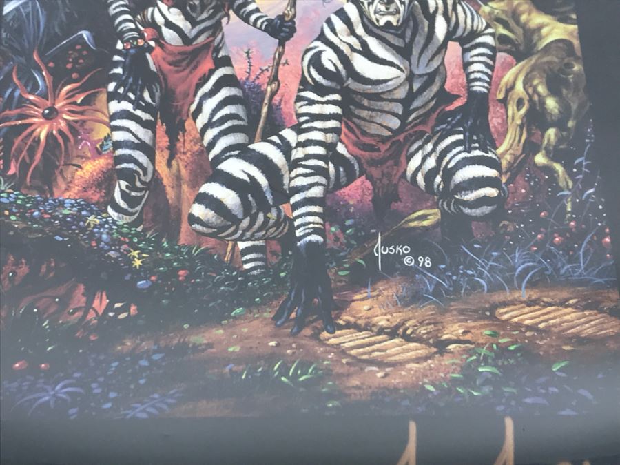 Signed Joe Jusko Comic Book Art Print [Photo 4]