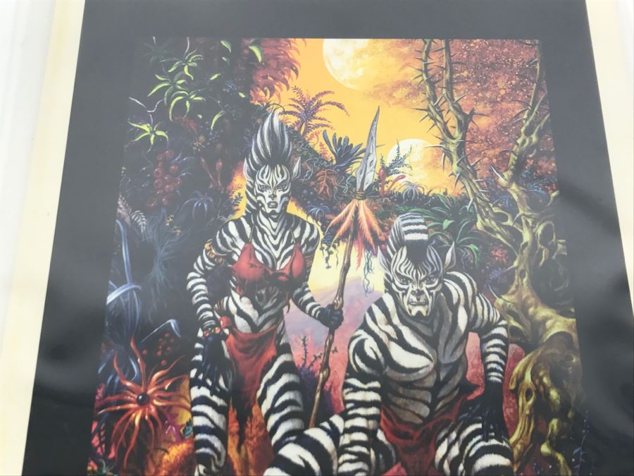 Signed Joe Jusko Comic Book Art Print [Photo 2]