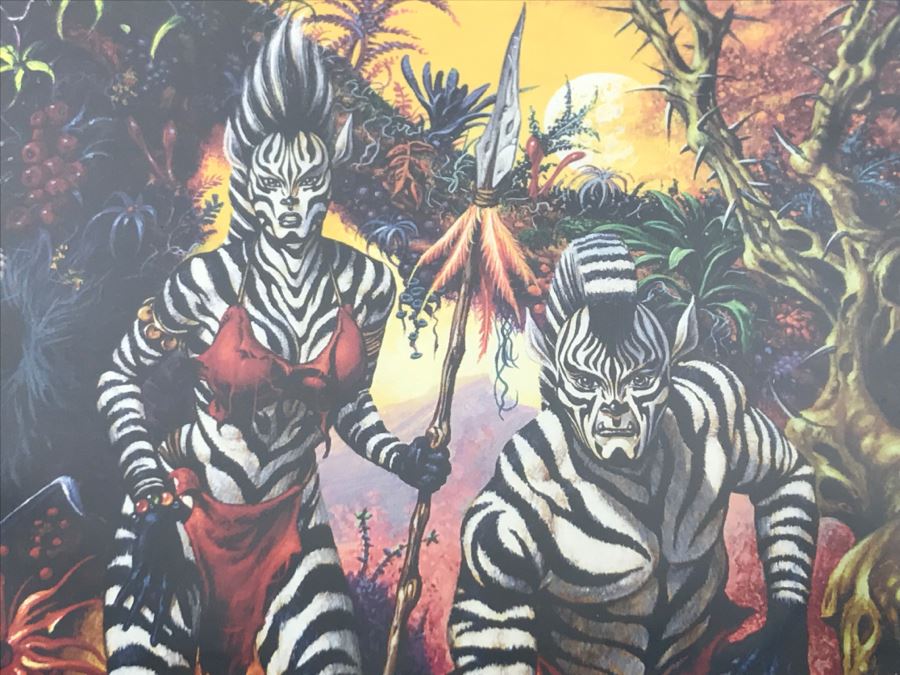 Signed Joe Jusko Comic Book Art Print [Photo 3]