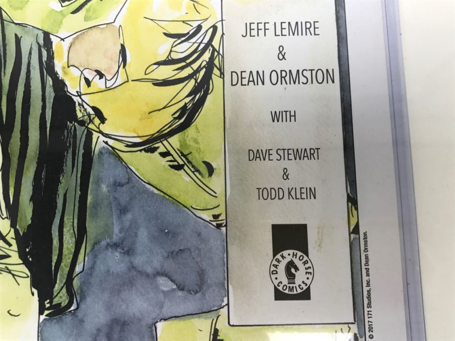 Signed Jeff Lemire Black Hammer Print Dark Horse Comics [Photo 6]