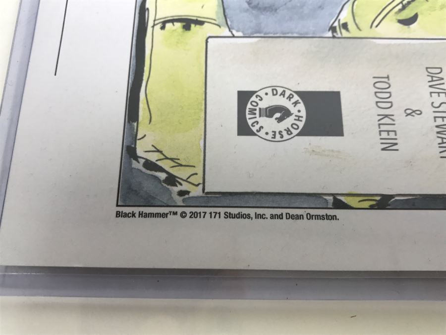 Signed Jeff Lemire Black Hammer Print Dark Horse Comics [Photo 9]