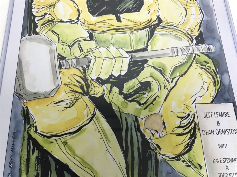 Signed Jeff Lemire Black Hammer Print Dark Horse Comics [Photo 4]