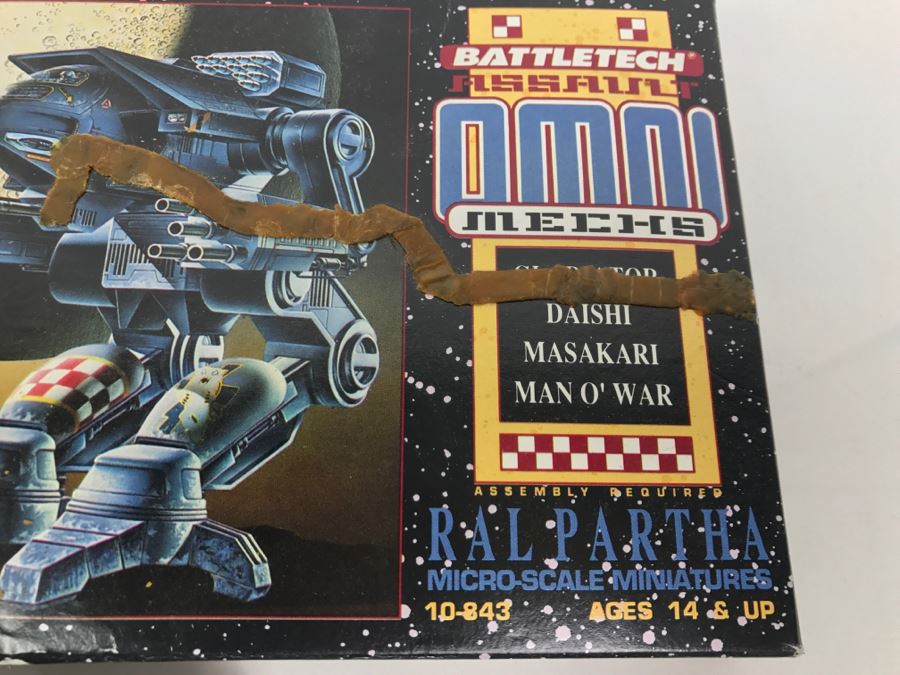 Set Of (3) New In Box BattleTech Omnimechs Ral Partha Micro-Scale Miniatures [Photo 8]