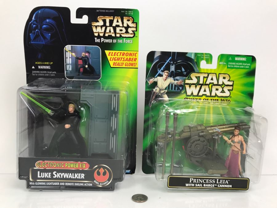 Pair Of Star Wars Action Figure Toys Blister Packs