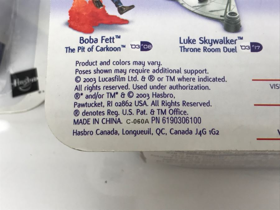 Collection Of Star Wars Action Figure Toys Blister Packs [Photo 17]