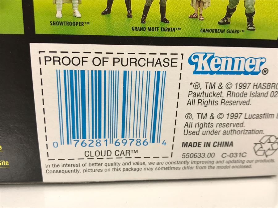 Set Of (3) Star Wars Vehicle Toys Airspeeder, Landspeeder And Cloud Car [Photo 19]
