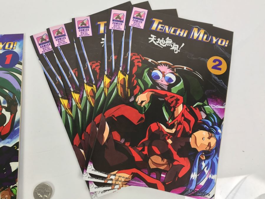 (8) Tenchi Muyo! Manga Comic Books Panime Comics [Photo 3]