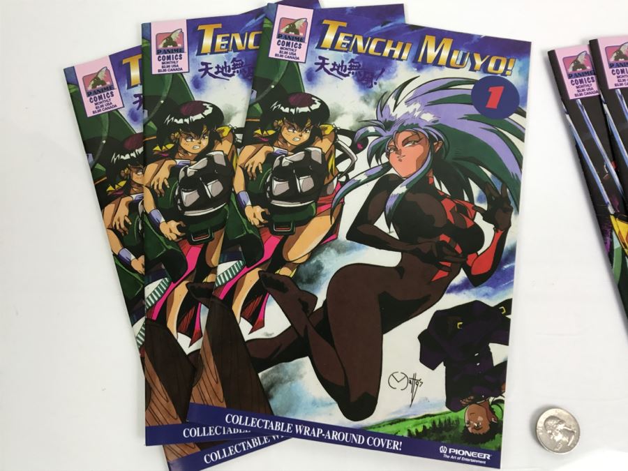 (8) Tenchi Muyo! Manga Comic Books Panime Comics [Photo 2]