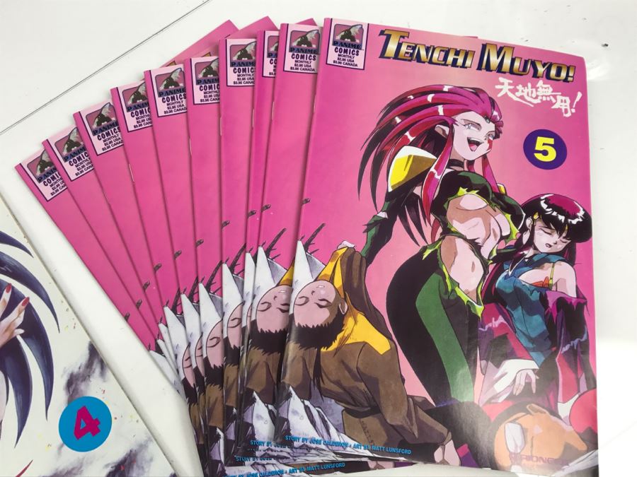 (13) Tenchi Muyo! Manga Comic Books Panime Comics [Photo 4]