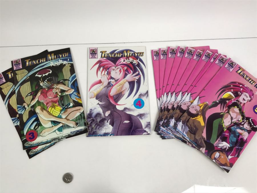 (13) Tenchi Muyo! Manga Comic Books Panime Comics