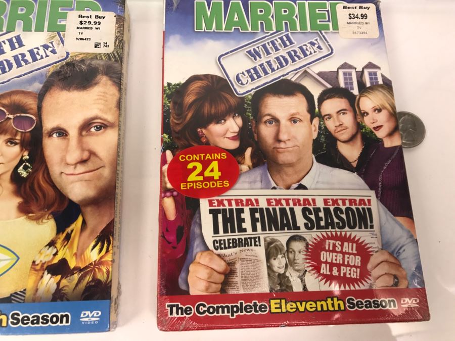 Sealed Copies Of All 11 Seasons Of Married With Children On DVDs [Photo 8]