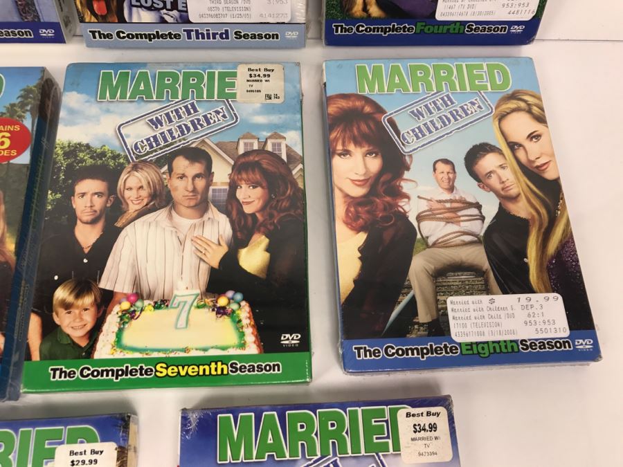 Sealed Copies Of All 11 Seasons Of Married With Children On DVDs [Photo 6]