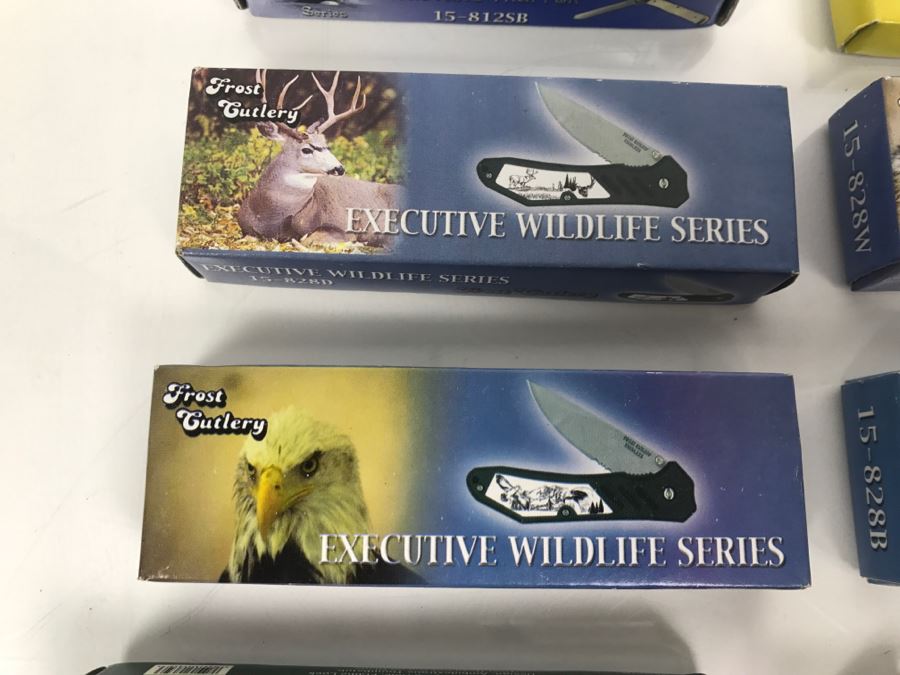 Set Of (8) Frost Cutlery New Old Stock Pocket Knives [Photo 4]