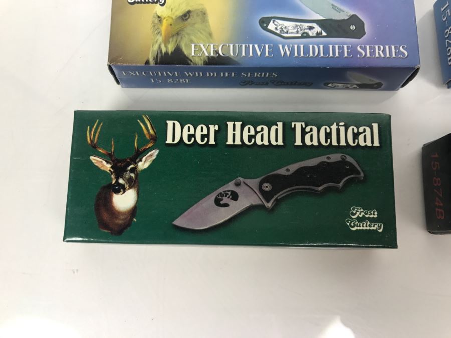 Set Of (8) Frost Cutlery New Old Stock Pocket Knives [Photo 3]