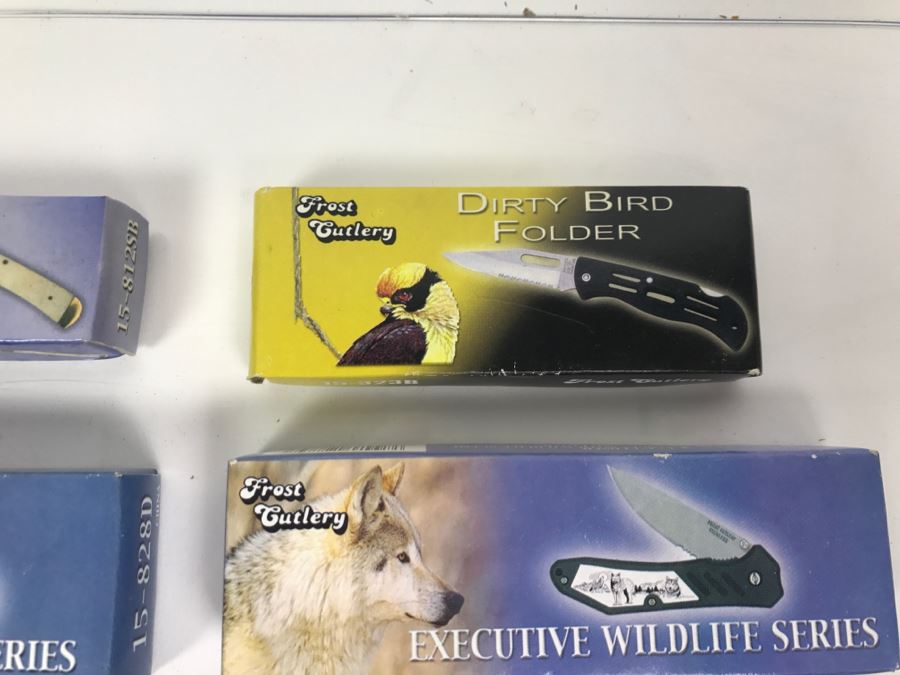 Set Of (8) Frost Cutlery New Old Stock Pocket Knives [Photo 6]