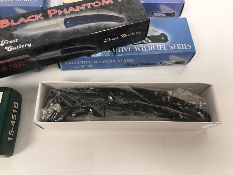 Set Of (8) Frost Cutlery New Old Stock Pocket Knives [Photo 8]