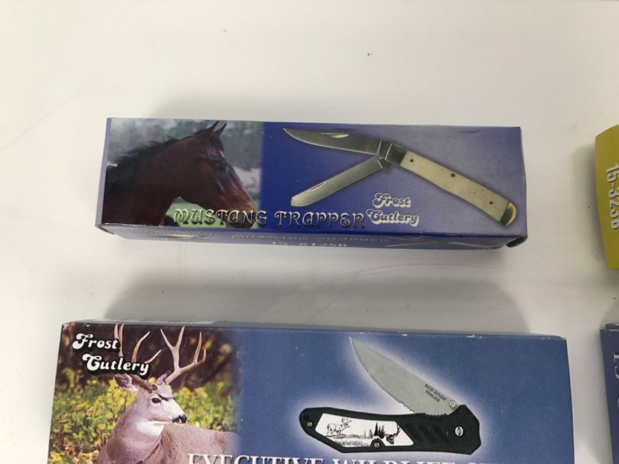 Set Of (8) Frost Cutlery New Old Stock Pocket Knives [Photo 7]