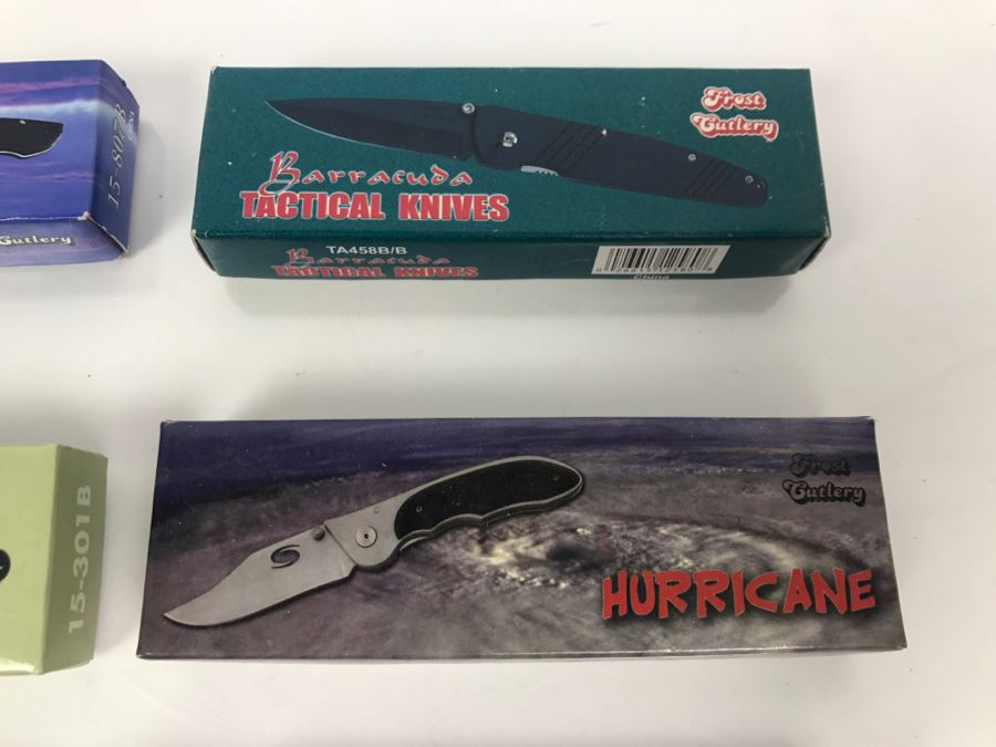 Set Of (8) Frost Cutlery New Old Stock Pocket Knives [Photo 6]