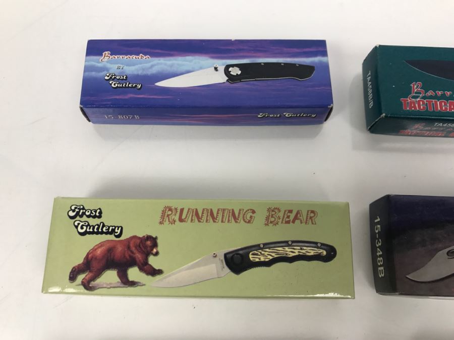 Set Of (8) Frost Cutlery New Old Stock Pocket Knives [Photo 7]