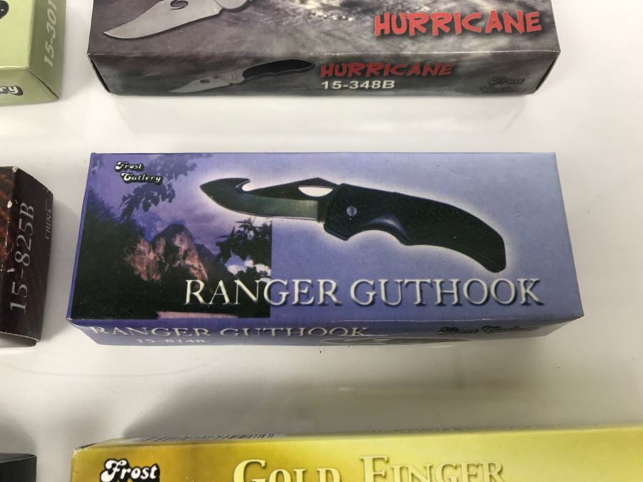 Set Of (8) Frost Cutlery New Old Stock Pocket Knives [Photo 5]