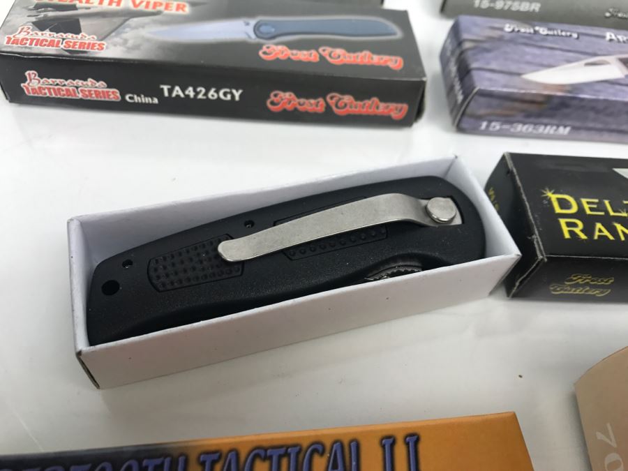 Set Of (8) Frost Cutlery New Old Stock Pocket Knives [Photo 11]