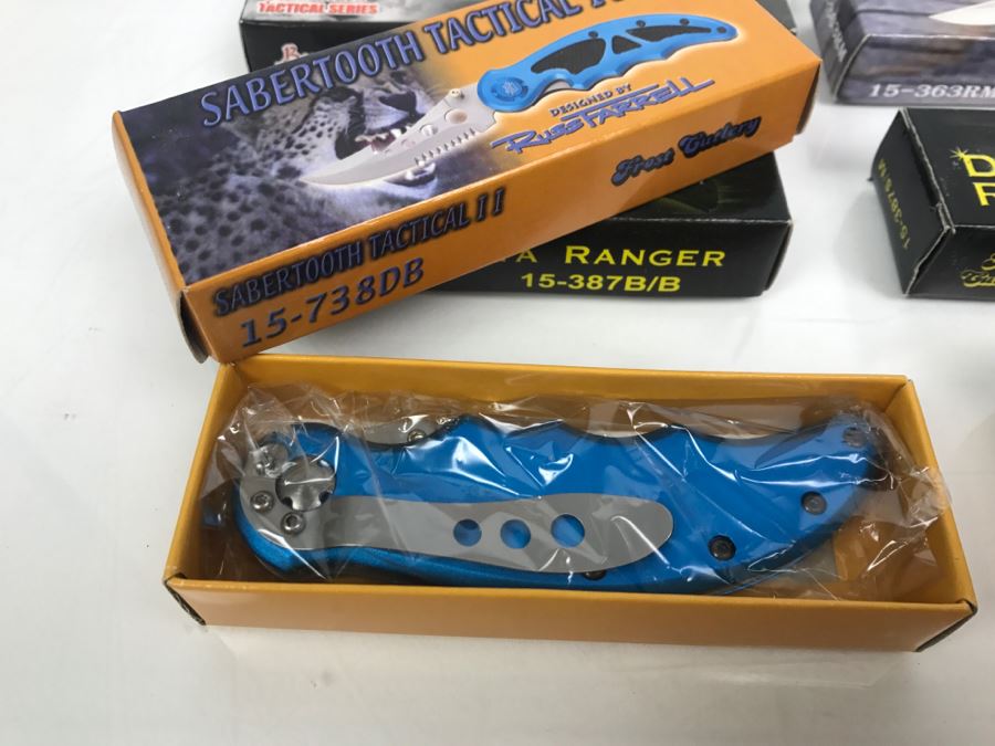 Set Of (8) Frost Cutlery New Old Stock Pocket Knives [Photo 10]