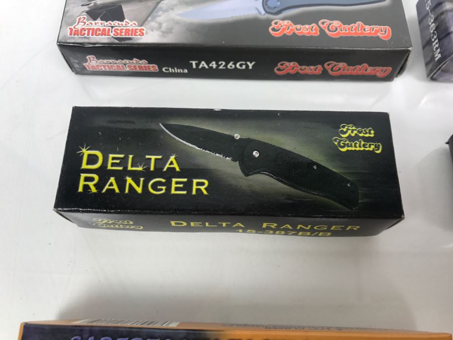 Set Of (8) Frost Cutlery New Old Stock Pocket Knives [Photo 4]