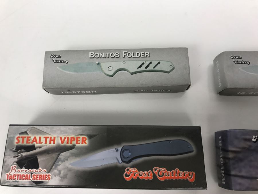 Set Of (8) Frost Cutlery New Old Stock Pocket Knives [Photo 8]