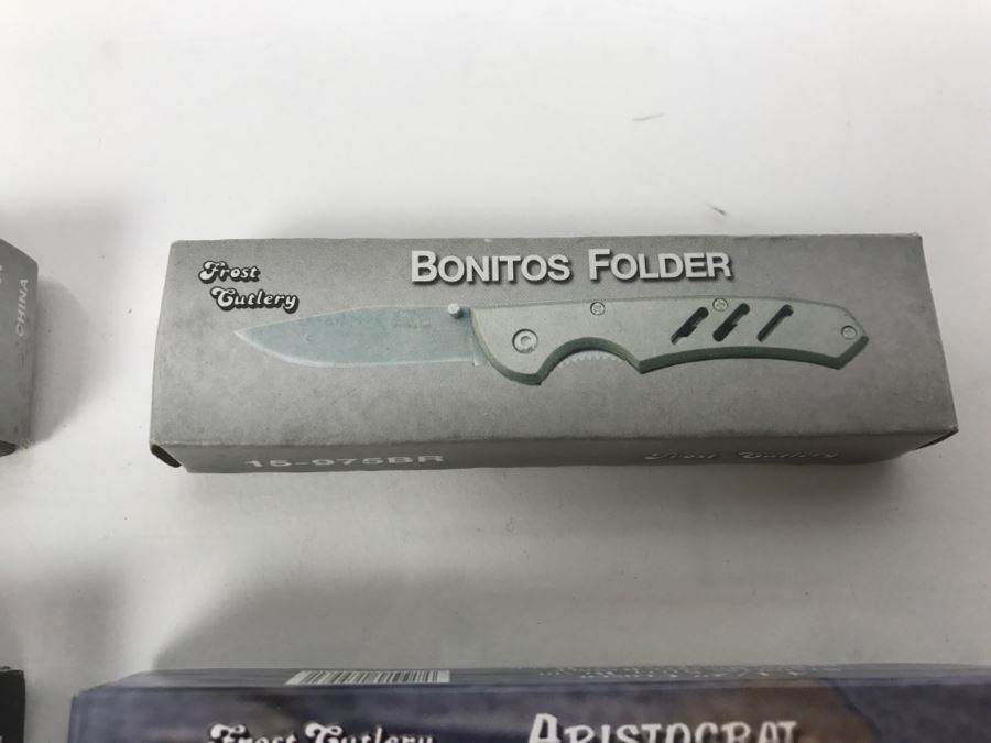 Set Of (8) Frost Cutlery New Old Stock Pocket Knives [Photo 7]