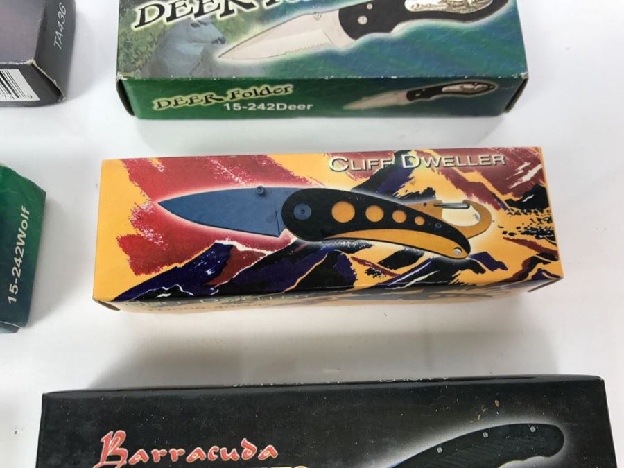 Set Of (8) New Old Stock Pocket Knives [Photo 7]