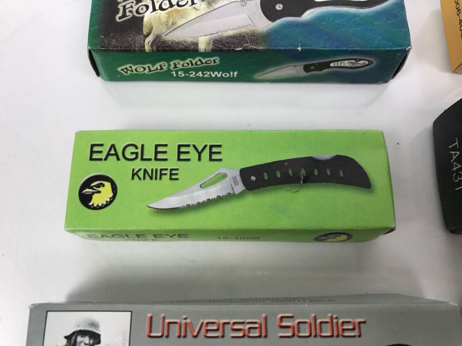 Set Of (8) New Old Stock Pocket Knives [Photo 5]