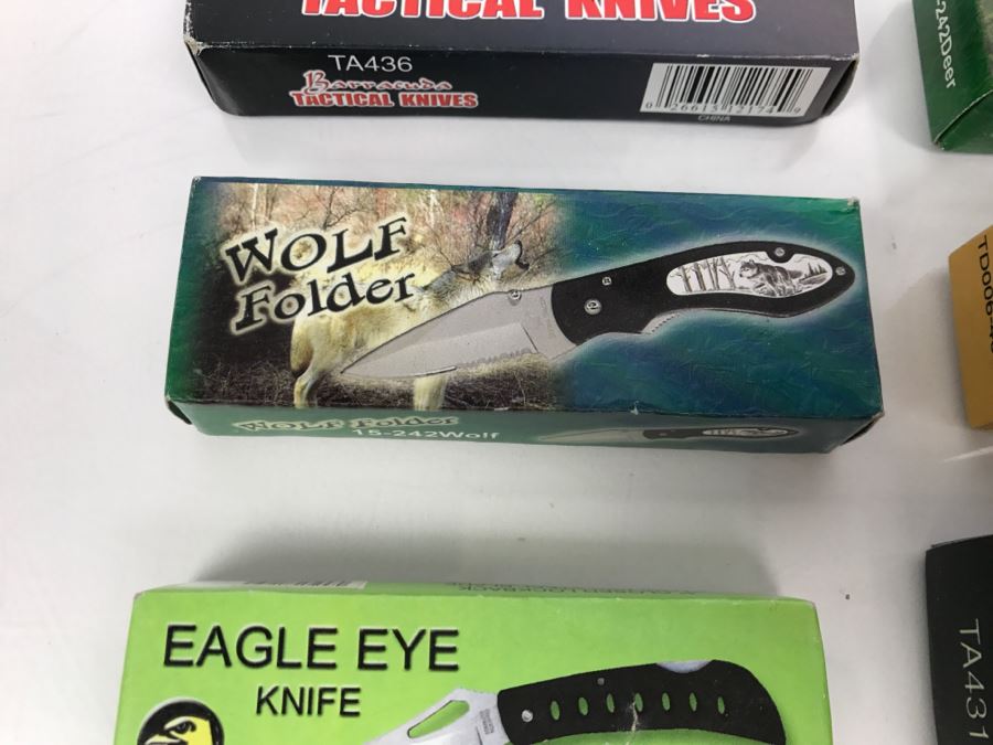 Set Of (8) New Old Stock Pocket Knives [Photo 6]