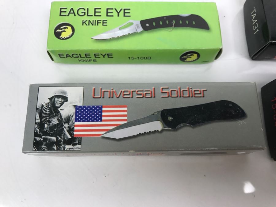 Set Of (8) New Old Stock Pocket Knives [Photo 2]