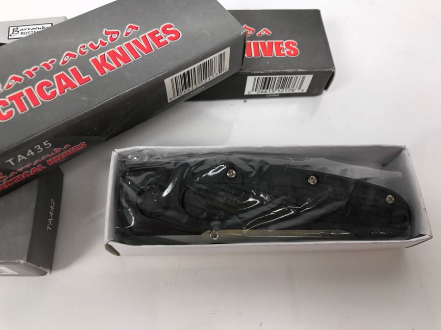 Set Of (4) New Old Stock Pocket Knives [Photo 6]