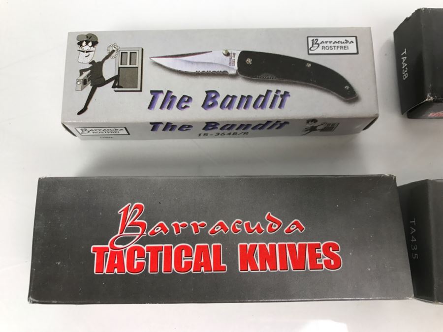 Set Of (4) New Old Stock Pocket Knives [Photo 2]