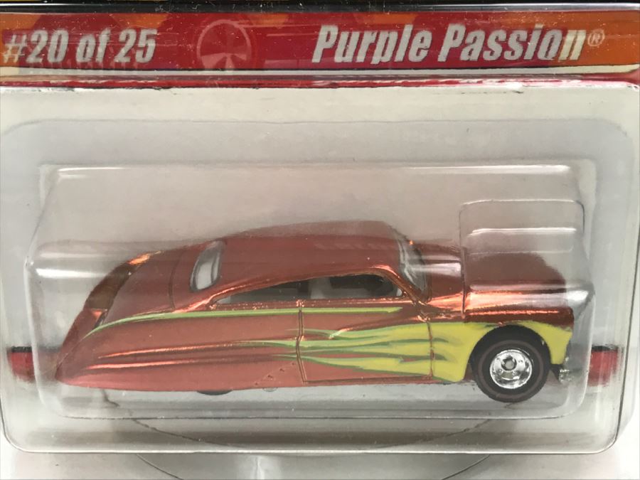 Pair Of 2005 Exclusive Limited Edition Of 3000 Hot Wheels Classics 20 Of 25 Purple Passion Sealed Mattel 2004 [Photo 6]