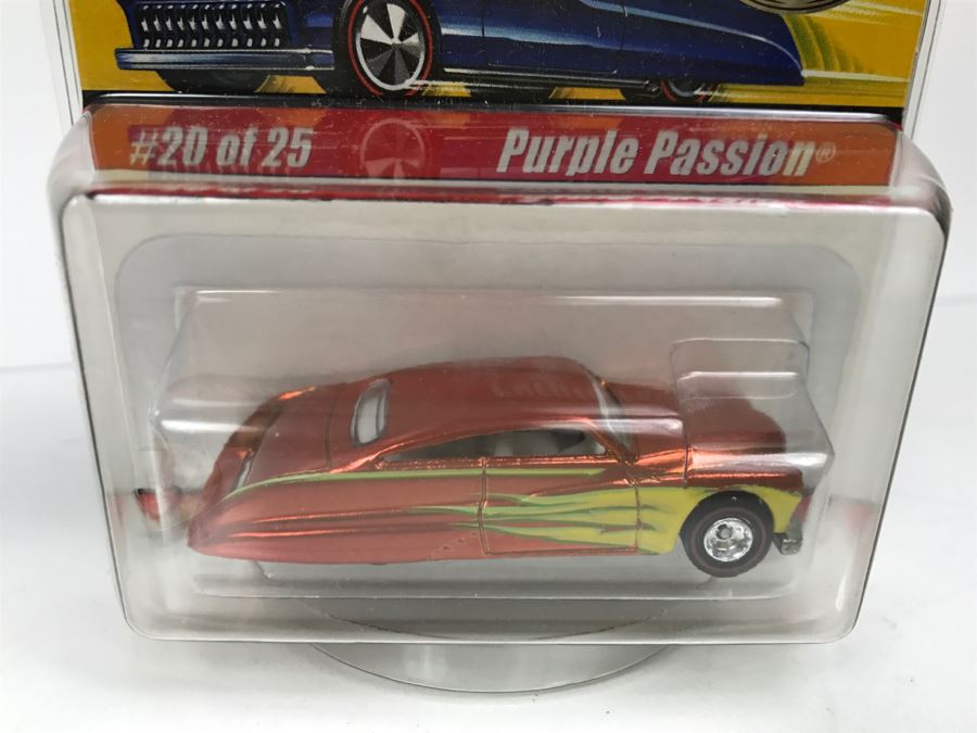 Pair Of 2005 Exclusive Limited Edition Of 3000 Hot Wheels Classics 20 Of 25 Purple Passion Sealed Mattel 2004 [Photo 5]