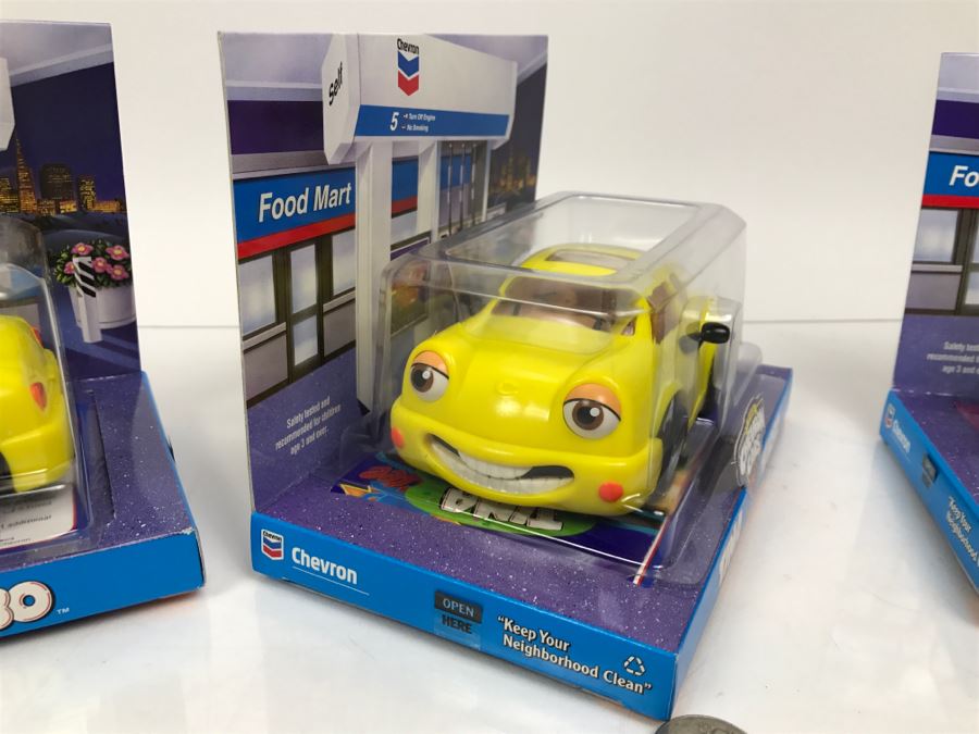 Set Of (4) New Old Stock Chevron Cars Tina Turbo 1998 [Photo 4]