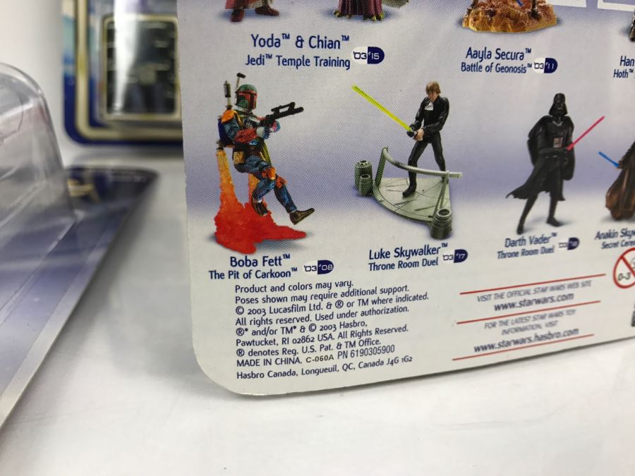Collection Of Star Wars Action Figure Toys Blister Packs [Photo 16]