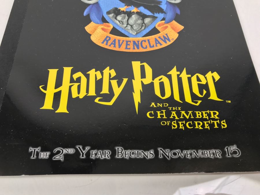 Harry Potter And The Chamber Of Secrets Ravenclaw Movie Promotion Notebook And Collection Of Batman Happy Meal Boxes New Old Stock New Old Stock [Photo 3]