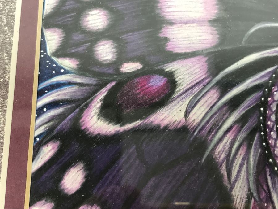 Original Comic Con Art Show Artwork By Theresa Mather Titled 'Amethyst Dragon Fly' 2001 [Photo 8]