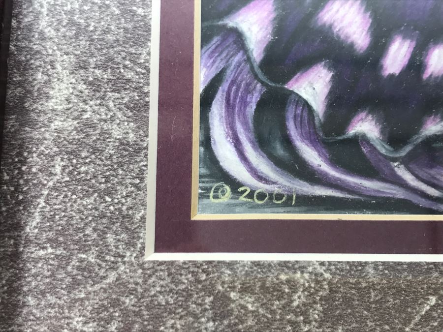 Original Comic Con Art Show Artwork By Theresa Mather Titled 'Amethyst Dragon Fly' 2001 [Photo 9]