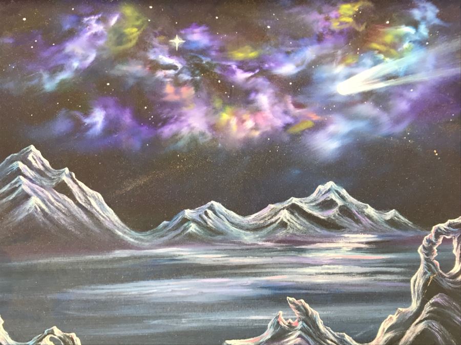 Original Comic Con Art Show Artwork By Julieann Adolph J Adolph Titled 'Kaliedoscope' AK [Photo 9]