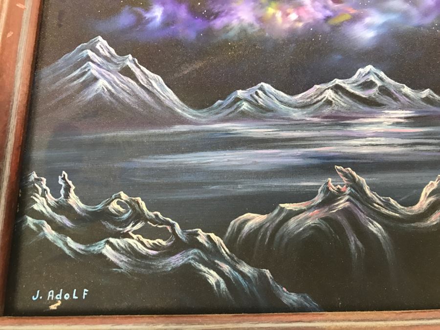 Original Comic Con Art Show Artwork By Julieann Adolph J Adolph Titled 'Kaliedoscope' AK [Photo 6]