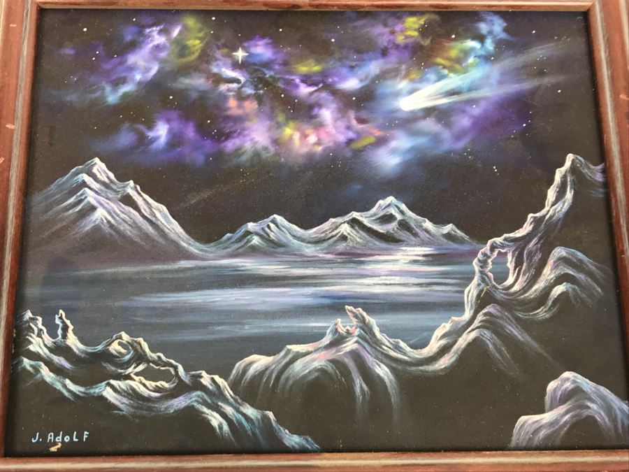 Original Comic Con Art Show Artwork By Julieann Adolph J Adolph Titled 'Kaliedoscope' AK [Photo 8]