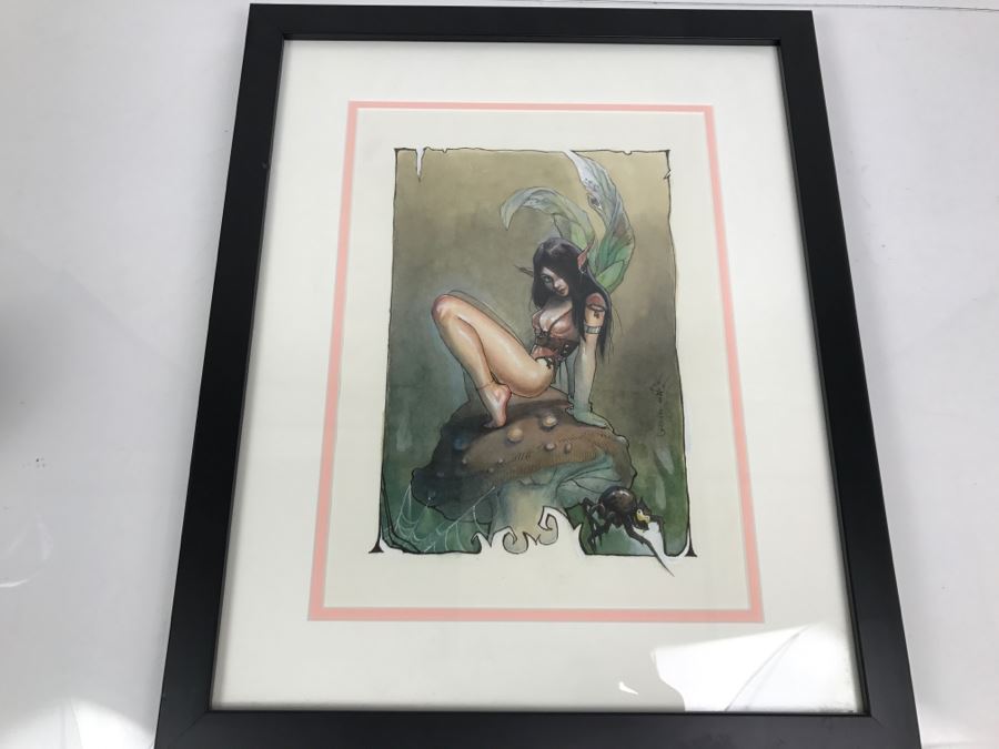 Original Artwork Of Fairy By Ronny Vardy 2003 [Photo 2]