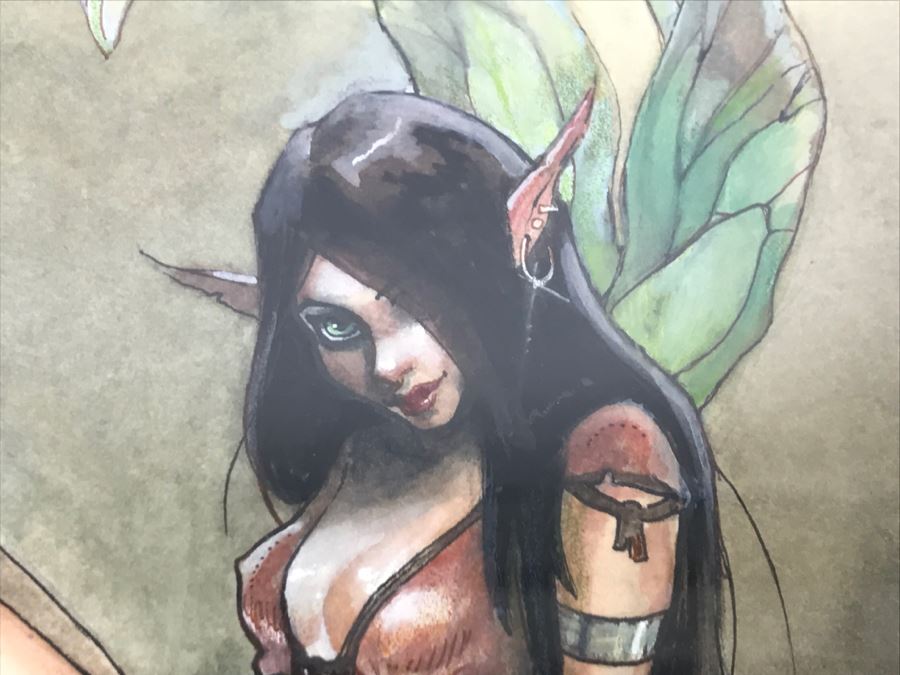 Original Artwork Of Fairy By Ronny Vardy 2003 [Photo 7]