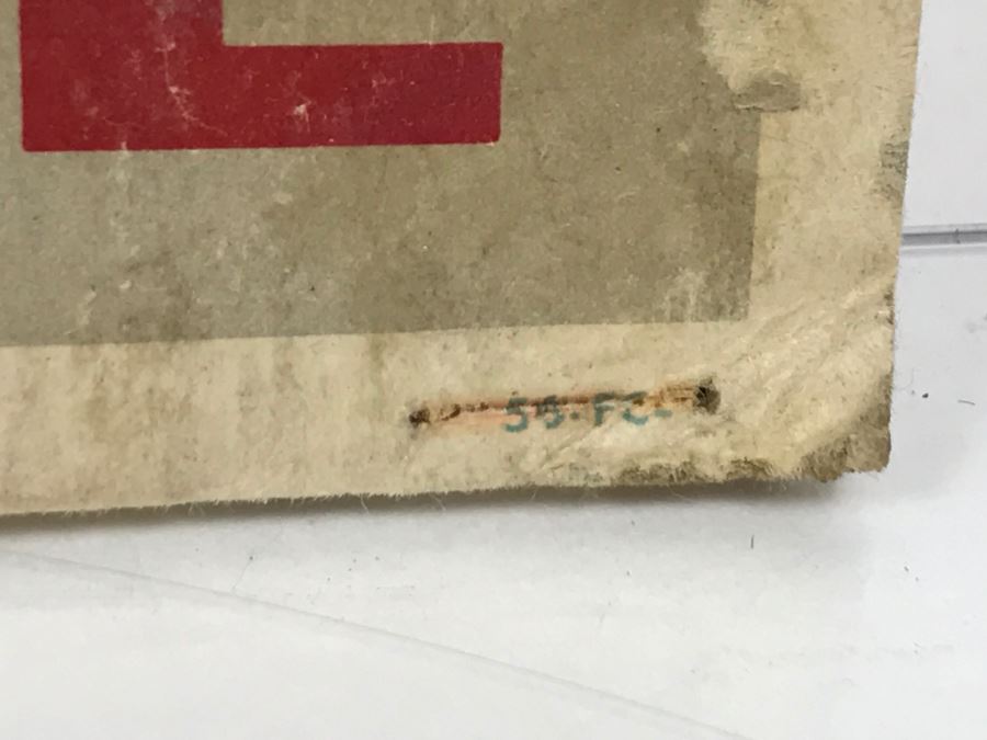 Vintage 1940's Red Cross On The Job Poster On Board Join And Serve [Photo 8]